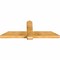 Ekena Millwork Eugene Rough Sawn Timber Gable Bracket, Western Red Cedar, 60"W x 22"H x 4"D x 6"F, 9/12 Pitch GBW060X22X0406EUG00RWR - alternate 4